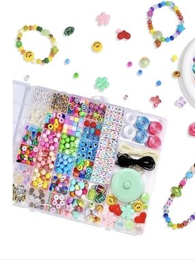 Bead Kit Jewelry Making Set - Multicolor